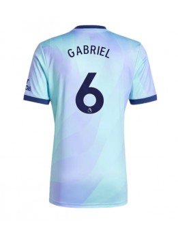 Billige Arsenal Gabriel Magalhaes #6 Tredjedrakt 2024-25 Kortermet